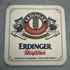 Bierdeckel Coaster Beermat Erdinger Weißbier #1057#