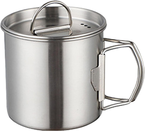 Camping becher mit deckel - camping,