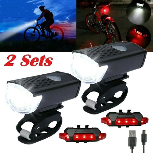2er fahrradlicht led set - 2er,