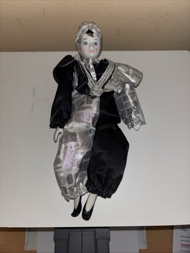 Harlekin pierrot clown - clown, puppe