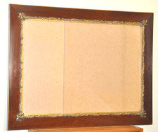 Prunkrahmen alt antik innen Bordürenleiste gold ca. 74,5 x 53 cm wohl um 1900