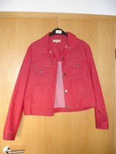 Top Secret Jeansjacke Damen ** rot ** Gr. 40 ** Top Zustand **