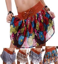 MINI ROCK kurz PLISSEE FALTEN