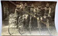 orig. Foto AK Fahrrad Rennen