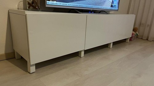 Schrank weiß hochglanz - tv,