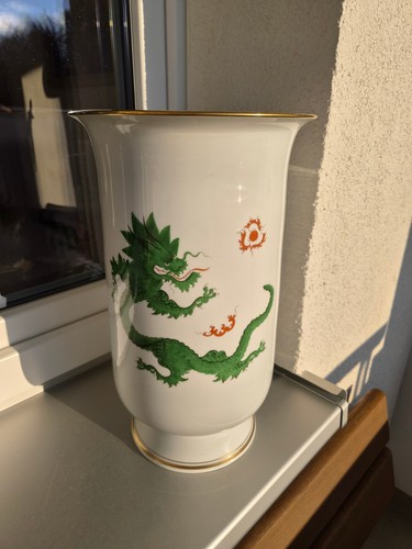 Große bodenvase 40cm meissen - große, 40cm,