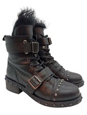 ZARA WOMAN Schnür-Stiefeletten Damen Stiefeletten Gr. DE 36 schwarz Casual-Look