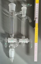 Tropftrichter mit Hahn und mehreren NS-Schliffverbindungen NORMAG