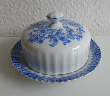 CHINA BLAU Bavaria  RUNDE BUTTERDOSE