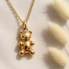 Teddy Bär Kette Gold 18K