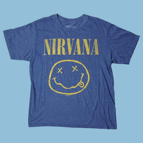 Vintage nirvana smiley - nirvana,