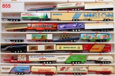 Bastelmodelle Herpa u.a. Auflieger Wandt, Wabco, Südkraft, Milka etc. 1:87 /855