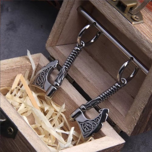 Wikinger axt ohrringe - axt,