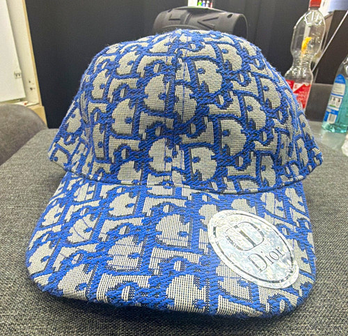 Dior baseballkappe blau weiß - dior, blau/weiß