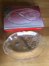 Weihnachtsteller Glas Mikasa