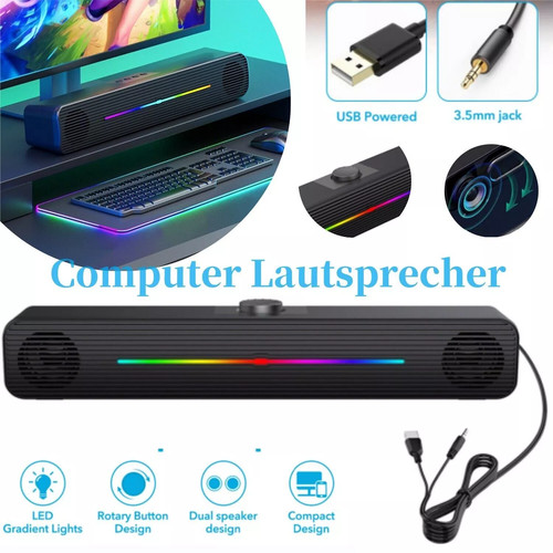 Usb lautsprecher stereo - pc,