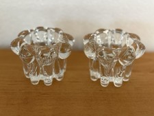 2 Vintage Kristall Glas
