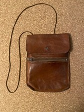 Braun Büffel Geldbörse Leder Brusttasche. Für Kinder/Reisen; Diebstahlschutz