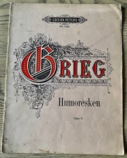 GRIEG HUMORESKEN OP 6 KLAVIER