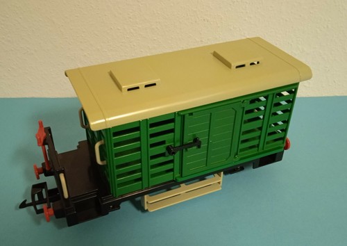 Playmobil 4101 waggon grüner - waggon,