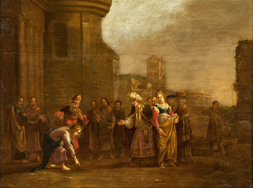 Altes meister gemälde - altes, 1658