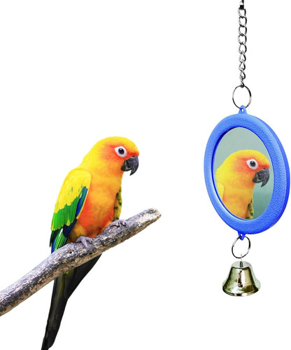Vogelspiegel mit glocke - vogelspiegel,