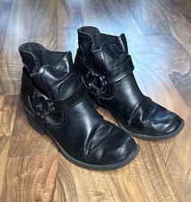 Biker Boots von H&M, schwarz, 40