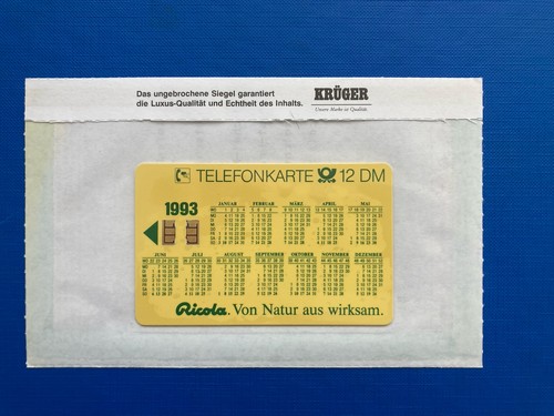 Telefonkarte 12dm ricola - telefonkarte,