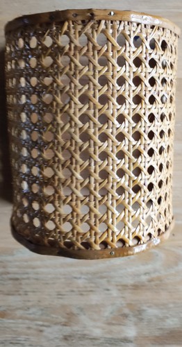 Rattan lampenschirm halbrund - rattan,