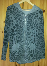 Graue Leo-Sweatjacke von