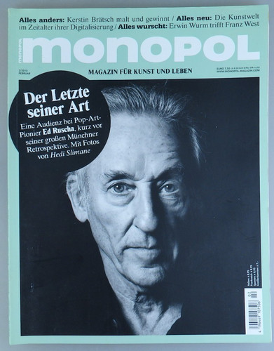 Monopol magazin für kunst - magazin,