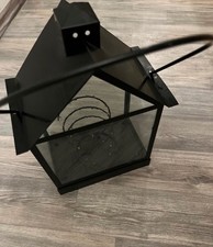 Laterne Metall mit LED