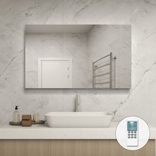 100x60 cm Badspiegel Infrarot Wandheizung Infrarotheizung Heizung Spiegelheizung