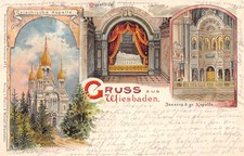 860259) Gruss aus Litho AK