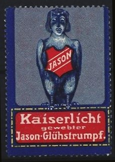 Reklamemarke kaiserlicht - reklamemarke,