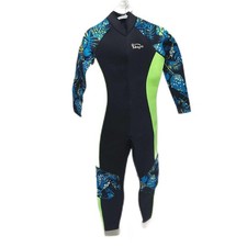 Yikayin Damen Neoprenanzug Lang Tauchanzug 32mm Rückenreißverschluss S