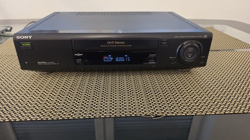 Vhs videorecorder sony - vhs,