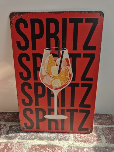 Aperol spritz blechschild bar - spritz,