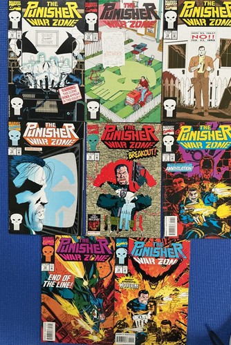 The punisher war zone - war, #12-#19