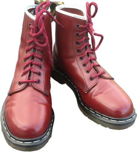 Martens 1460 cherry - cherry, red