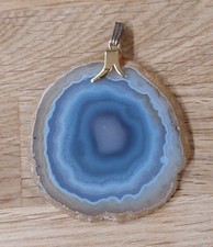 Achat Scheibe als Anhänger