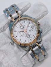 ⚡️NEU Tissot 1853 Quarz Couturier Tachymeter Chronograph weißes Zifferblatt H...