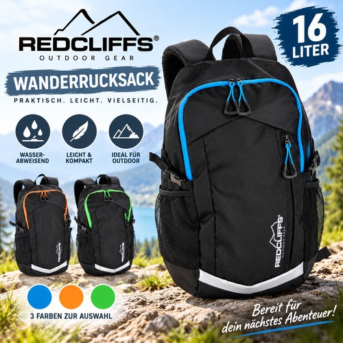 Redcliffs wanderrucksack 16l - redcliffs,