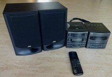 ♥ JVC UX A4 Microsystem Radio Kassette Lautsprecher Fernbedienung Stereoanlage ♥
