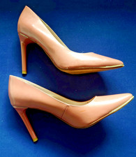 Dune Lackleder High Heels Pumps mit Metallverzierung,  rosefarben, EU 37