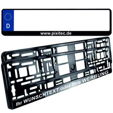 2 KENNZEICHENHALTER (EU Norm)