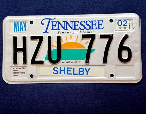 Autokennzeichen tennessee - tennessee,