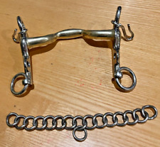 Neue Schule Pony Weymouth Port Bordstein Salox Bit - Größe 4 3/4" oder 12,5 cm UVP £170