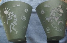 Wandkerzenhalter von Partylite Paar aus Metall