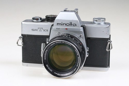 Minolta 101 mit mc - sr-t,